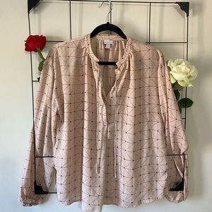 Geometric Peasant Blouse-A New Day